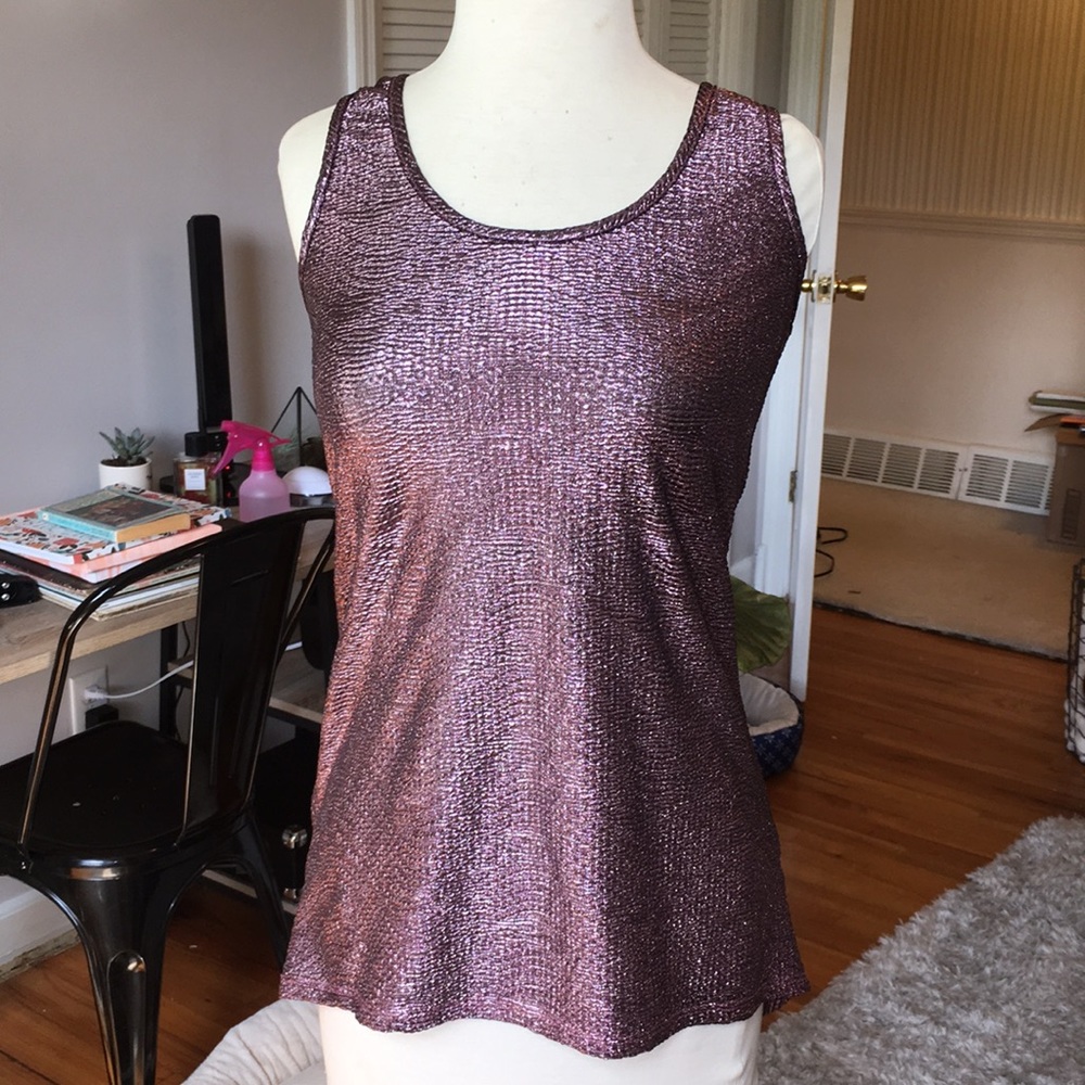 Charlotte Russe sparkle tank